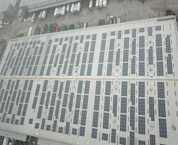 肥東普洛斯工業園1.4MW光伏電站項目